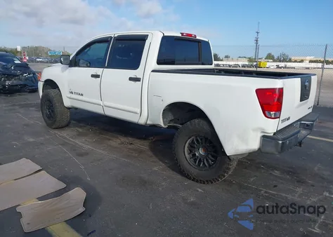 2011 Nissan Titan Sv z USA, uszkodzony, nr VIN 1N6BA0ED5BN321889